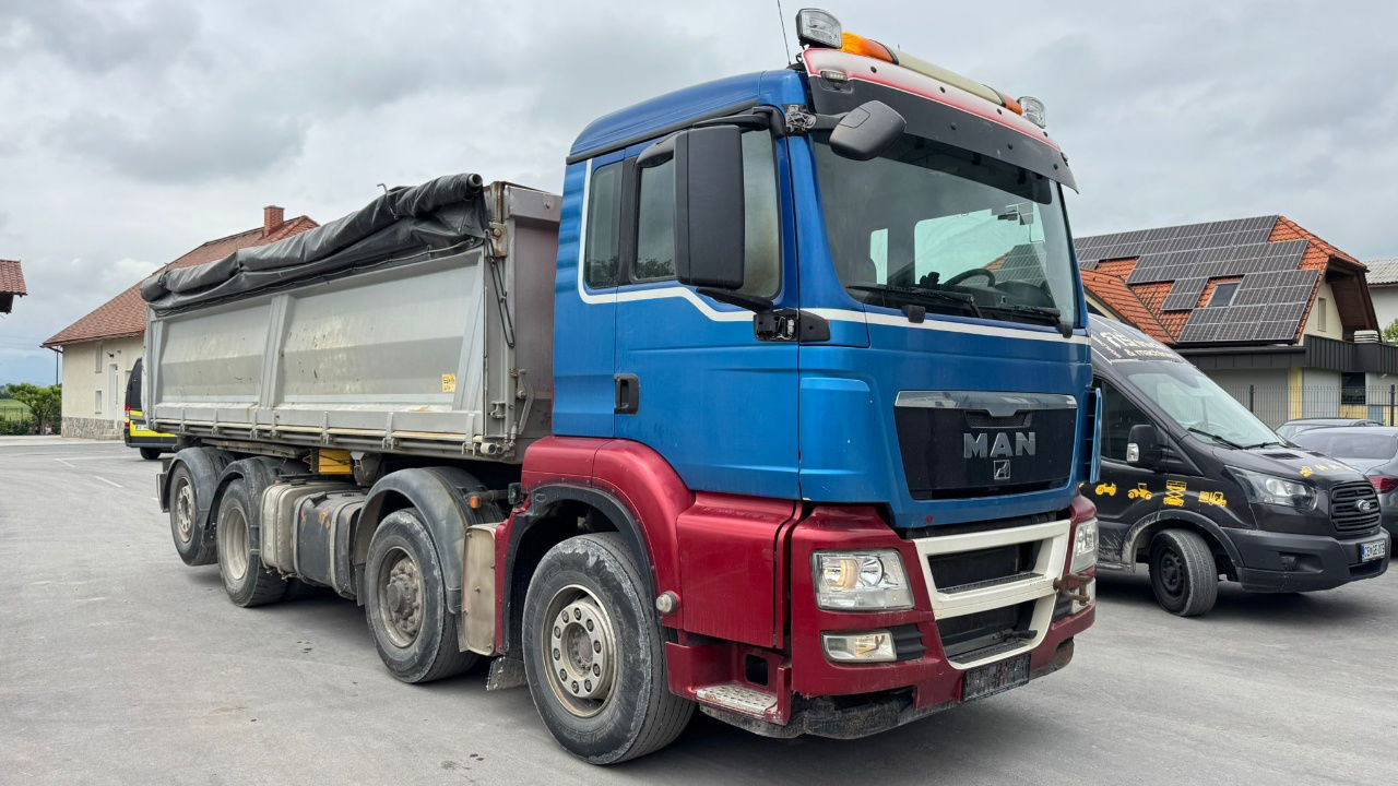 MAN TGS 35.480 8x4 HL-6 bordmatic tipper - euro 5 - Tipper: picture 4 MAN TGS 35.480 8x4 HL-6 bordmatic tipper - euro 5 - Tipper: picture 4