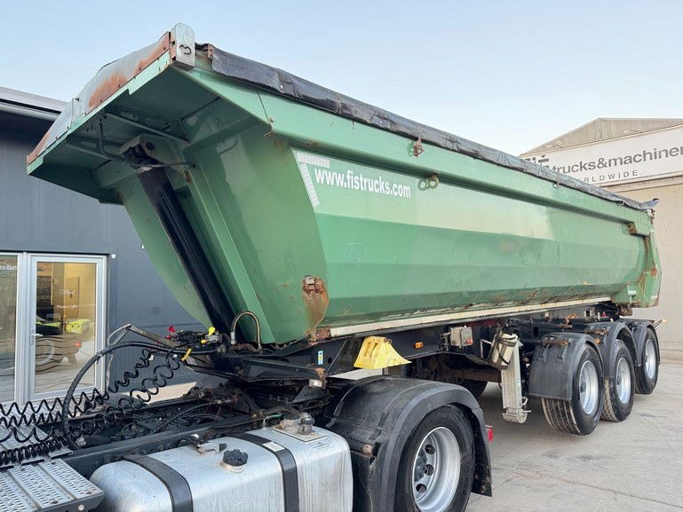 Meiller Kisa 3 - 3-Axle Tipper Trailer - hydr. back side - Tipper semi-trailer: picture 1 Meiller Kisa 3 - 3-Axle Tipper Trailer - hydr. back side - Tipper semi-trailer: picture 1