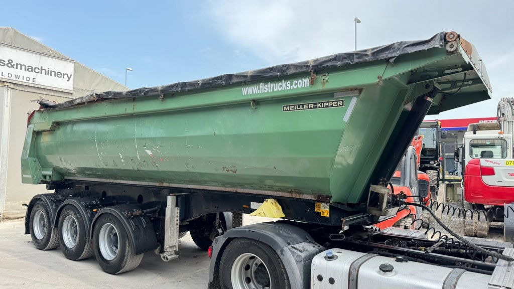 Meiller Mhps 12/27 3-Axle Tipper Trailer - hydr. back - Tipper semi-trailer: picture 2 Meiller Mhps 12/27 3-Axle Tipper Trailer - hydr. back - Tipper semi-trailer: picture 2