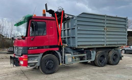 Mercedes-Benz Actros 2631 6x4 Meiller tipper - Tipper, Crane truck: picture 2 Mercedes-Benz Actros 2631 6x4 Meiller tipper - Tipper, Crane truck: picture 2
