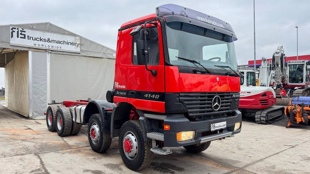 Mercedes-Benz Actros 4140 8x6 chassis - big axle - Cab chassis truck: picture 3 Mercedes-Benz Actros 4140 8x6 chassis - big axle - Cab chassis truck: picture 3