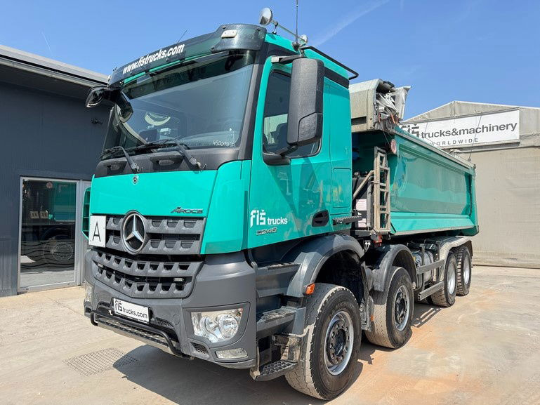 Mercedes-Benz Arocs 3248 8X4 mulda tipper - electric taurpaulin - Tipper: picture 1 Mercedes-Benz Arocs 3248 8X4 mulda tipper - electric taurpaulin - Tipper: picture 1