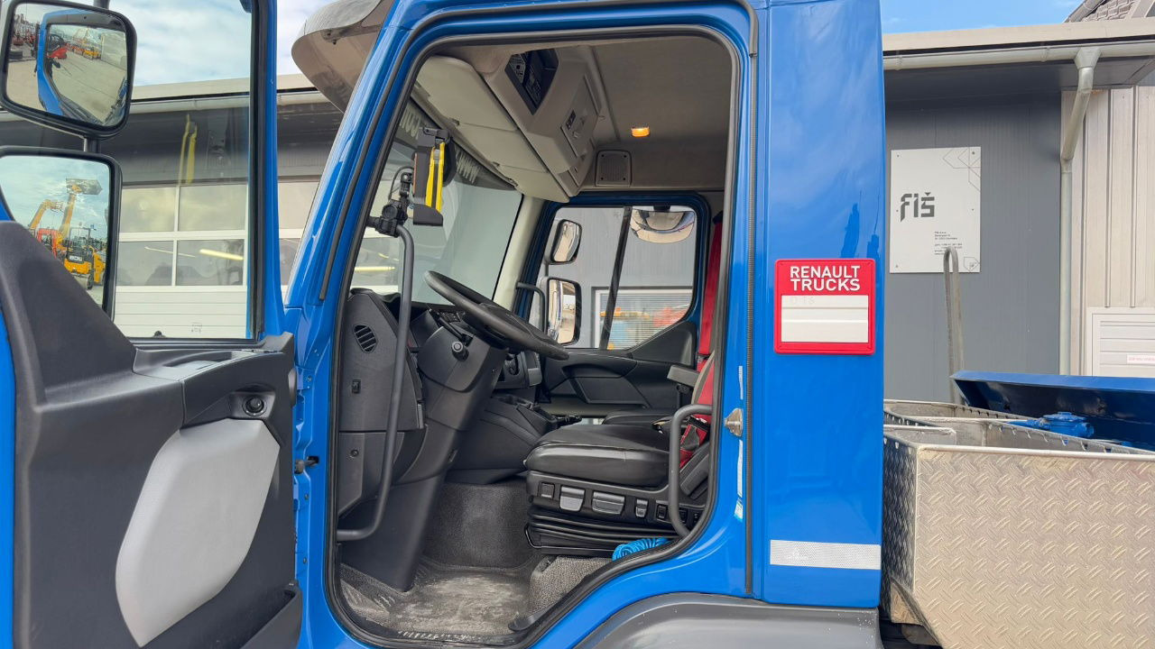 Container transporter/ Swap body truck Renault 16.280 4X2 meiller absetz tipper: picture 26