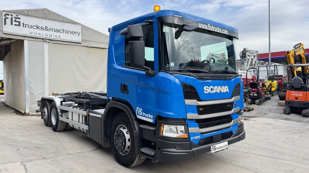 Scania P 360 6x2 palfinger abroll tipper - steering axle - Container transporter/ Swap body truck: picture 3 Scania P 360 6x2 palfinger abroll tipper - steering axle - Container transporter/ Swap body truck: picture 3