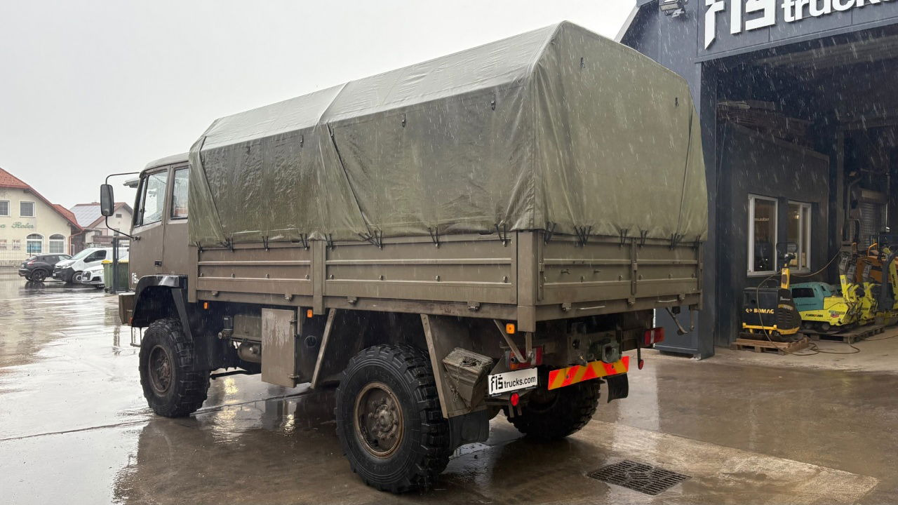 Steyr 12M18 4X4 stake body - 62.000km - Curtain side truck: picture 4 Steyr 12M18 4X4 stake body - 62.000km - Curtain side truck: picture 4