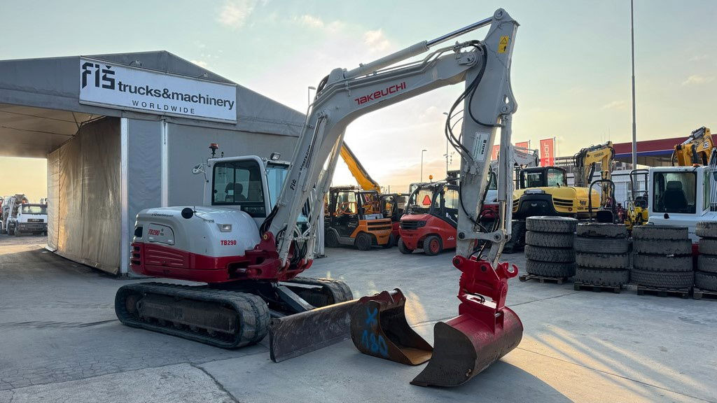 Takeuchi TB290 - 2018 Year - 5005 Hours - Powertilt - Mini excavator: picture 2 Takeuchi TB290 - 2018 Year - 5005 Hours - Powertilt - Mini excavator: picture 2