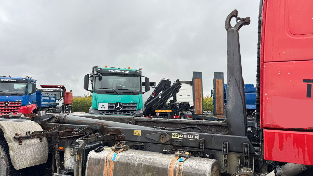 Container transporter/ Swap body truck Volvo FH 12 460 6x2 Meiller abroll tipper - motor brake - lifting axle: picture 7