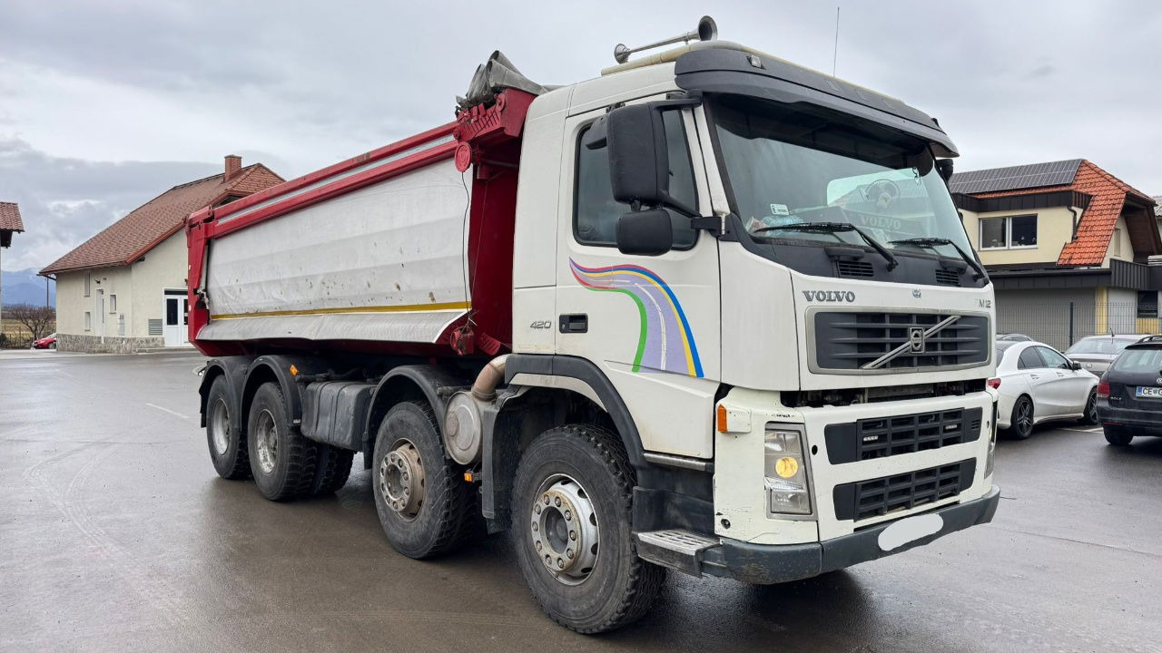 Volvo FM12 420 8x4 mulda tipper - euro 3 - hydraulic back side - Tipper: picture 2 Volvo FM12 420 8x4 mulda tipper - euro 3 - hydraulic back side - Tipper: picture 2