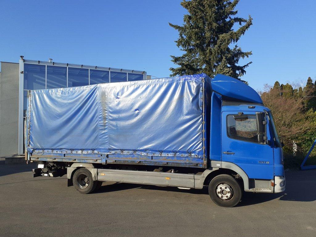 Mercedes-Benz 1018 Atego EURO 3 - Curtain side truck: picture 3 Mercedes-Benz 1018 Atego EURO 3 - Curtain side truck: picture 3