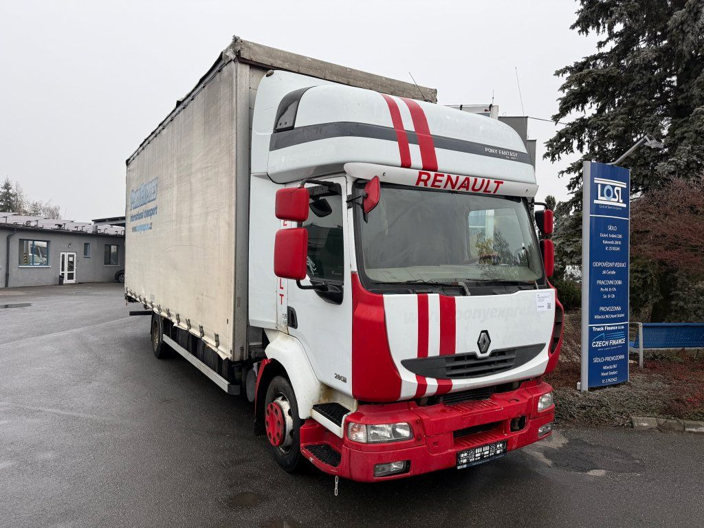 Renault Midlum 280.12 EURO 4 - Curtain side truck: picture 2 Renault Midlum 280.12 EURO 4 - Curtain side truck: picture 2