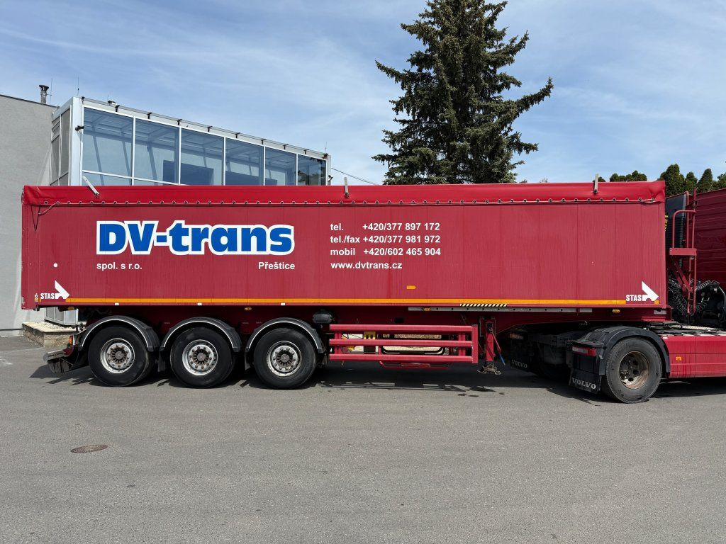 Stas 49m3 - Tipper semi-trailer: picture 2 Stas 49m3 - Tipper semi-trailer: picture 2