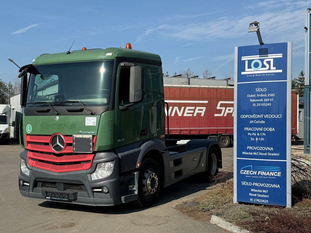 Mercedes-Benz 1843 Actros ADR FL, EX/II, EX/III, AT - Tractor unit: picture 1 Mercedes-Benz 1843 Actros ADR FL, EX/II, EX/III, AT - Tractor unit: picture 1