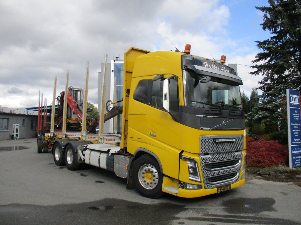 Volvo FH 16 750 6x4 + Fliegl - Timber truck, Crane truck: picture 3 Volvo FH 16 750 6x4 + Fliegl - Timber truck, Crane truck: picture 3