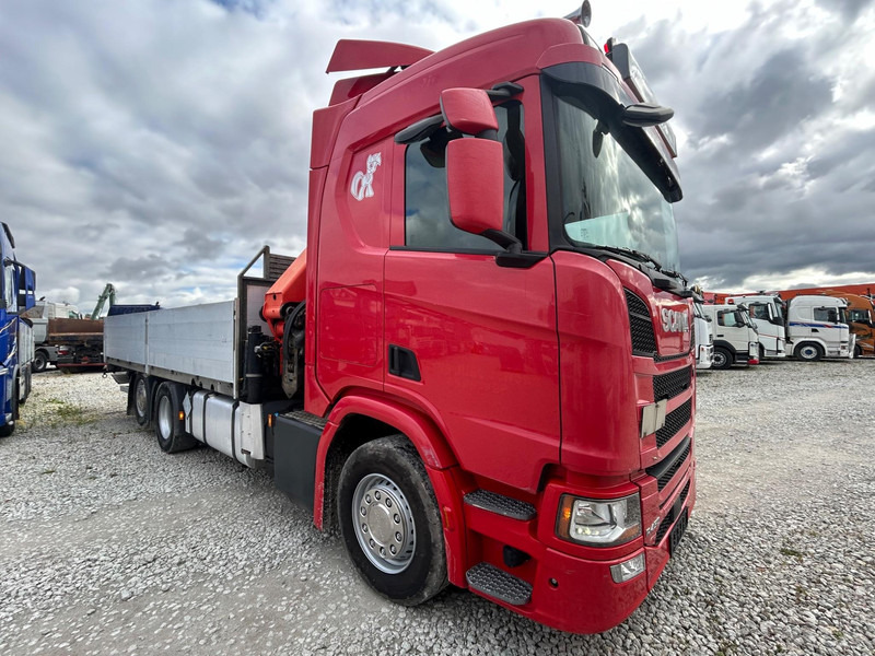 Scania R 450 | Palfinger PK 26002 | TULOSSA - Dropside/ Flatbed truck, Crane truck: picture 3 Scania R 450 | Palfinger PK 26002 | TULOSSA - Dropside/ Flatbed truck, Crane truck: picture 3