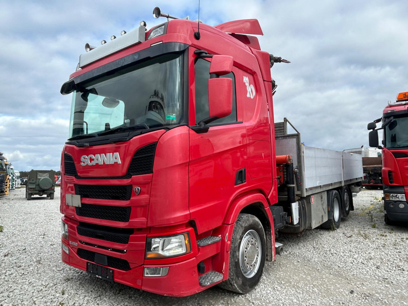 Scania R 450 | Palfinger PK 26002 | TULOSSA - Dropside/ Flatbed truck, Crane truck: picture 1 Scania R 450 | Palfinger PK 26002 | TULOSSA - Dropside/ Flatbed truck, Crane truck: picture 1