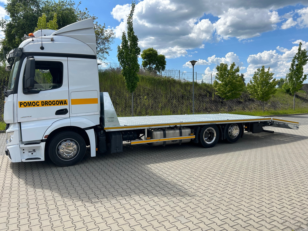 MERCEDES-BENZ Actros 2542 / 2019 / NEW Galvanized tow truck 2025 /9.5m - Autotransporter truck: picture 2 MERCEDES-BENZ Actros 2542 / 2019 / NEW Galvanized tow truck 2025 /9.5m - Autotransporter truck: picture 2