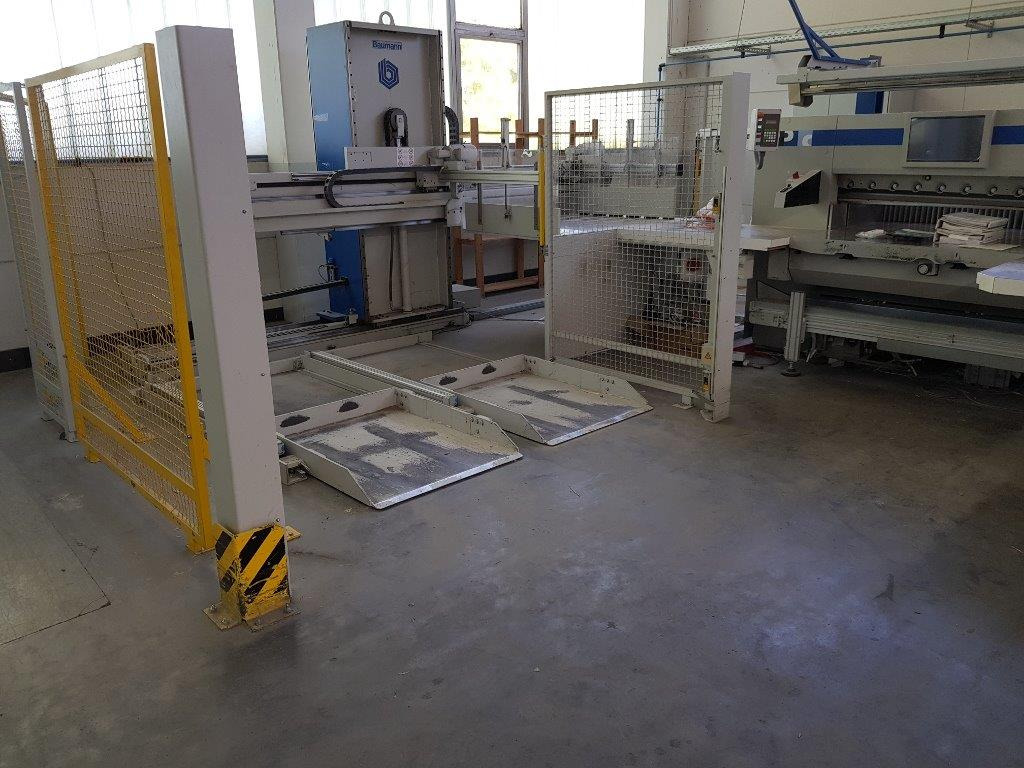 Paper cutting machine High performance cutting line Baumann Wohlenberg Perfecta 132 TS ASE LM: picture 13