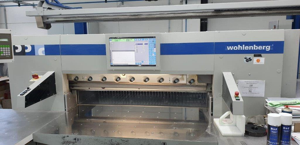 Paper cutting machine High performance cutting line Baumann Wohlenberg Perfecta 132 TS ASE LM: picture 14