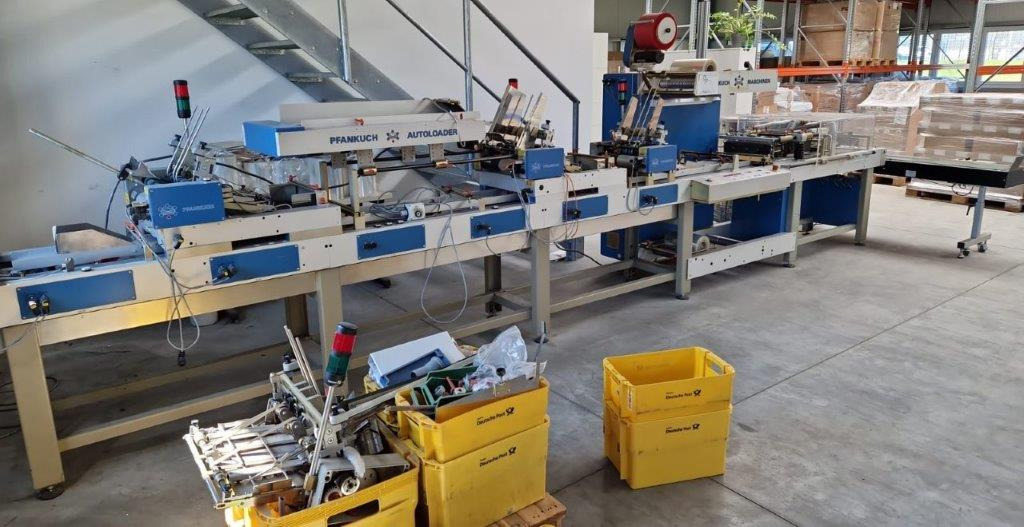 Opp film packaging machine with tear thread Pfankuch 4506 - Packaging machinery: picture 2 Opp film packaging machine with tear thread Pfankuch 4506 - Packaging machinery: picture 2