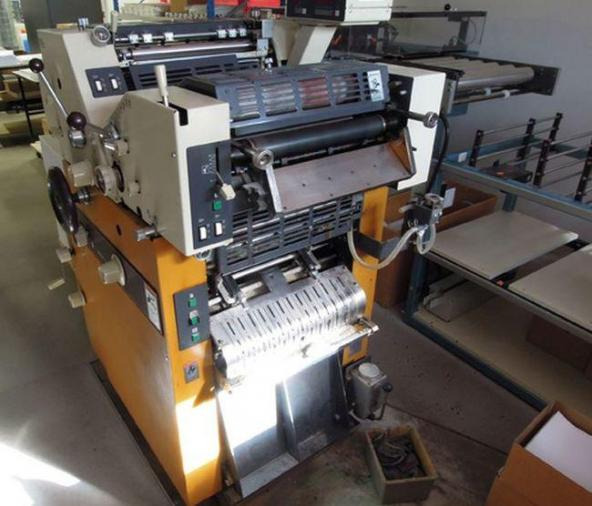 Ryobi 985 CF two-color continuous printing machine - Offset printing machine: picture 1 Ryobi 985 CF two-color continuous printing machine - Offset printing machine: picture 1
