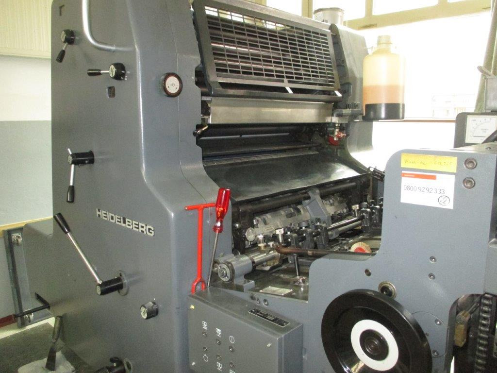 Single Color Heidelberg MO-S - Offset printing machine: picture 2 Single Color Heidelberg MO-S - Offset printing machine: picture 2