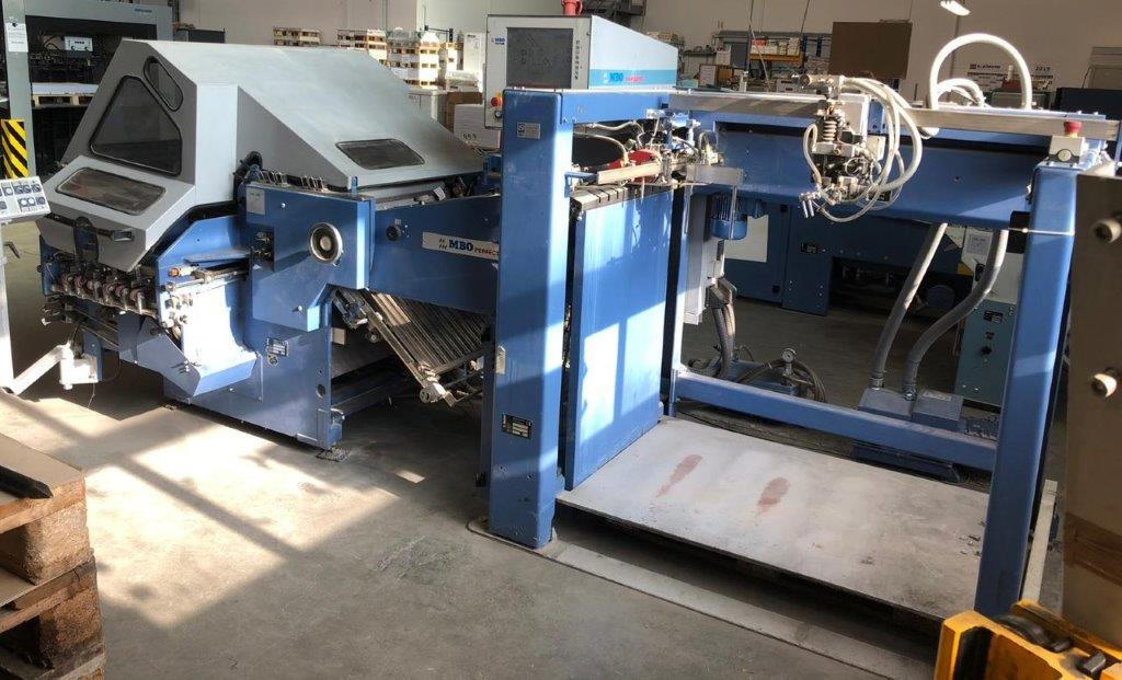 Semi-automatic adjustable combination folding machine MBO K 800.1-SKTL-4-FP from Bj. 2003 - Folding machine: picture 4 Semi-automatic adjustable combination folding machine MBO K 800.1-SKTL-4-FP from Bj. 2003 - Folding machine: picture 4