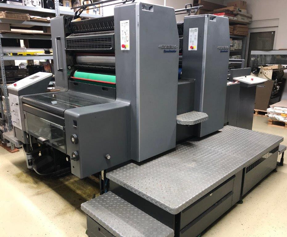Straight two-colour Heidelberg Speedmaster SM 74-2 - Offset printing machine: picture 2 Straight two-colour Heidelberg Speedmaster SM 74-2 - Offset printing machine: picture 2