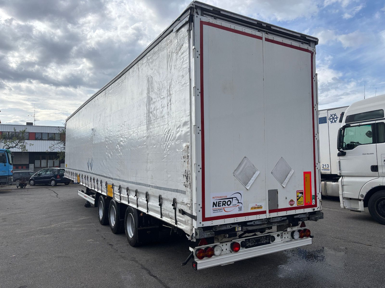 Kässbohrer Maxima XS MEGA - Curtainsider semi-trailer: picture 4 Kässbohrer Maxima XS MEGA - Curtainsider semi-trailer: picture 4