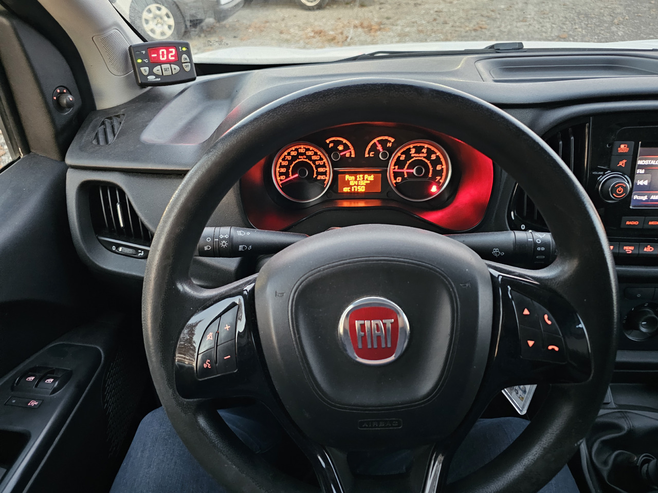 Refrigerated delivery van FIAT DOBLO LONG CHLODNIA carrier KLIMA  EURO6 [ Copy ]: picture 10