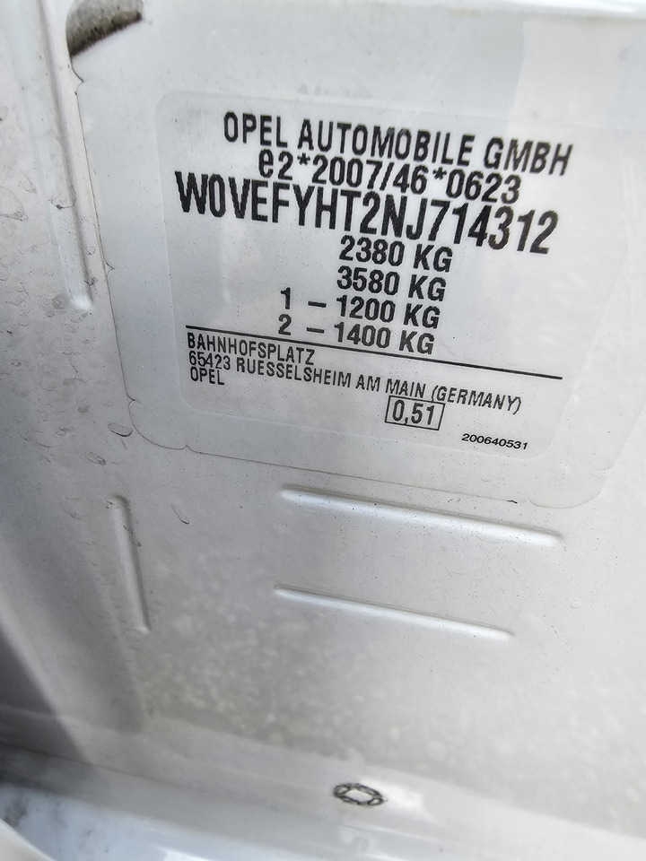 OPEL COMBO MAXI LONG CHLODNIA MROZNIA CARRIER  KLIMA EURO6 leasing OPEL COMBO MAXI LONG CHLODNIA MROZNIA CARRIER  KLIMA EURO6: picture 7