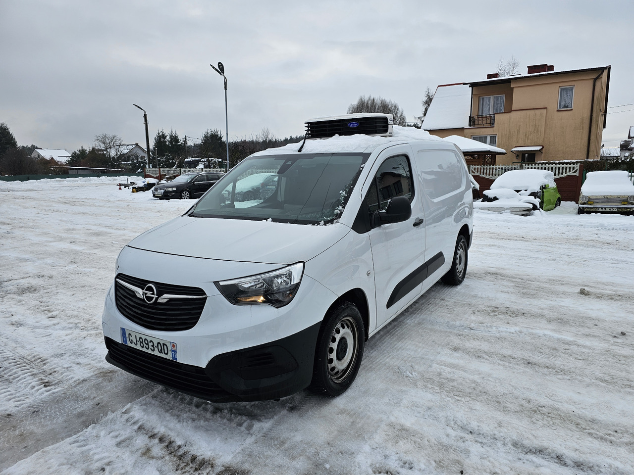 OPEL COMBO MAXI LONG CHLODNIA MROZNIA CARRIER KLIMA EURO6 - Refrigerated delivery van: picture 4 OPEL COMBO MAXI LONG CHLODNIA MROZNIA CARRIER KLIMA EURO6 - Refrigerated delivery van: picture 4
