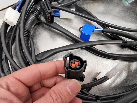Ford 7810 Engine And Head Lights Wire Hasness, Wiring Loom E6nn13n054aa - Cables/ Wire harness: picture 5 Ford 7810 Engine And Head Lights Wire Hasness, Wiring Loom E6nn13n054aa - Cables/ Wire harness: picture 5