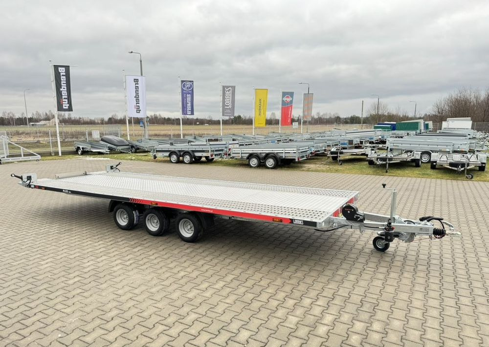 Lorries PLI35-6021 - laweta trzyosiowa uchylna lampy LED pompa hydrauliczna wypełnienie podłogi ALU - Autotransporter trailer: picture 1 Lorries PLI35-6021 - laweta trzyosiowa uchylna lampy LED pompa hydrauliczna wypełnienie podłogi ALU - Autotransporter trailer: picture 1