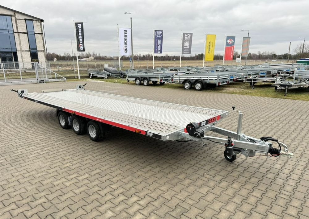 Lorries PLI35-6021 - laweta trzyosiowa uchylna lampy LED pompa hydrauliczna wypełnienie podłogi ALU - Autotransporter trailer: picture 2 Lorries PLI35-6021 - laweta trzyosiowa uchylna lampy LED pompa hydrauliczna wypełnienie podłogi ALU - Autotransporter trailer: picture 2