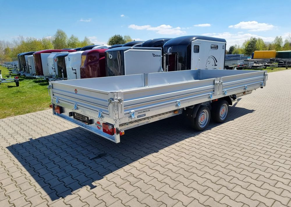 Stema Przyczepa 510x213 cm ALU 3,5T hamowana - Dropside/ Flatbed trailer: picture 3 Stema Przyczepa 510x213 cm ALU 3,5T hamowana - Dropside/ Flatbed trailer: picture 3
