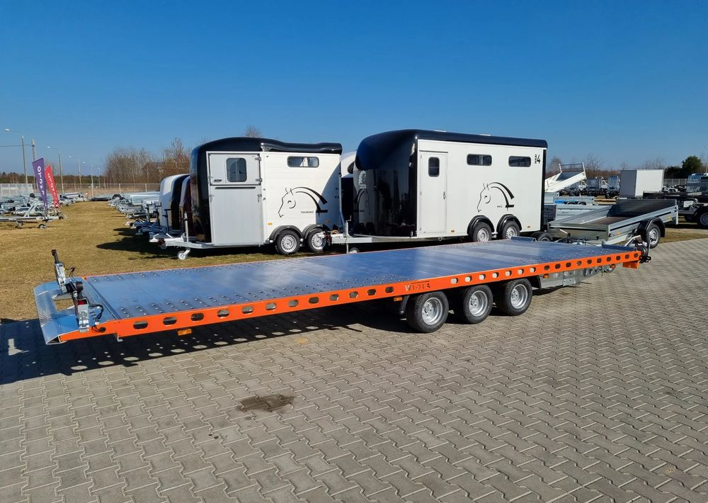 WIOLA L35G65P hydraulic lifting 650x216 cm 3.5T GVW for vans trucks - Autotransporter trailer: picture 5 WIOLA L35G65P hydraulic lifting 650x216 cm 3.5T GVW for vans trucks - Autotransporter trailer: picture 5