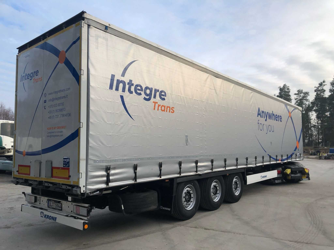 Krone 2023 rok, 93 m3,waga 6200 kg,Certyfikat XL, Multilock, z Niemiec - Curtainsider semi-trailer: picture 1 Krone 2023 rok, 93 m3,waga 6200 kg,Certyfikat XL, Multilock, z Niemiec - Curtainsider semi-trailer: picture 1
