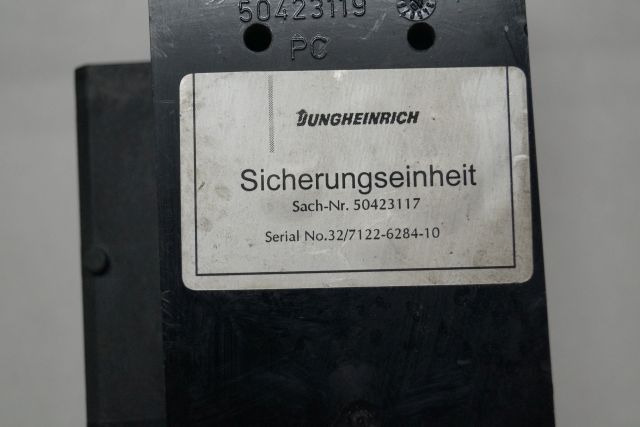 Jungheinrich 50423117 | zekeringkast voor ETV vanaf bj 11 tot 13 fusebox for ETV zekeringkast voor ETV vanaf bj 11 tot 13 fusebox for ETV from year 11 till 13 - Fuse for Material handling equipment: picture 2 Jungheinrich 50423117 | zekeringkast voor ETV vanaf bj 11 tot 13 fusebox for ETV zekeringkast voor ETV vanaf bj 11 tot 13 fusebox for ETV from year 11 till 13 - Fuse for Material handling equipment: picture 2