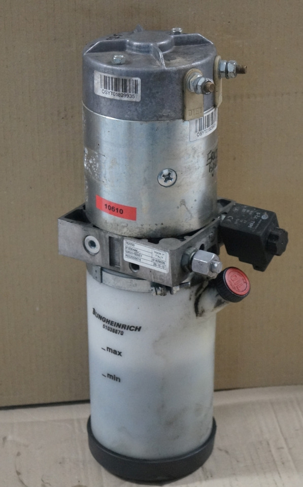 Jungheinrich 51006444 | Lifting motor with tank 24V 2,2KW 120A 2600 min-1 ISKRA - Hydraulic pump for Material handling equipment: picture 1 Jungheinrich 51006444 | Lifting motor with tank 24V 2,2KW 120A 2600 min-1 ISKRA - Hydraulic pump for Material handling equipment: picture 1