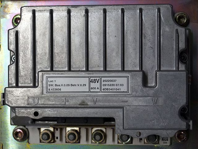Still 20220037 | Controller set Lac1 sw. Bas V0.09 Betr V0,29 48V/600A Sn. 6DE04 - ECU for Material handling equipment: picture 3 Still 20220037 | Controller set Lac1 sw. Bas V0.09 Betr V0,29 48V/600A Sn. 6DE04 - ECU for Material handling equipment: picture 3
