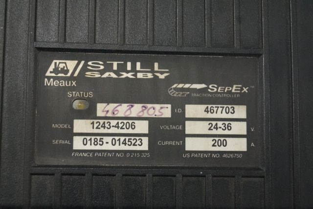 Still 467703 | Stuur regeling Steering controller model 1243-4206 sn. 0185-0145 - ECU for Material handling equipment: picture 3 Still 467703 | Stuur regeling Steering controller model 1243-4206 sn. 0185-0145 - ECU for Material handling equipment: picture 3