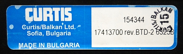Toyota/BT 154344 | Display for reachtruck 17413700 curtis - Dashboard for Material handling equipment: picture 3 Toyota/BT 154344 | Display for reachtruck 17413700 curtis - Dashboard for Material handling equipment: picture 3
