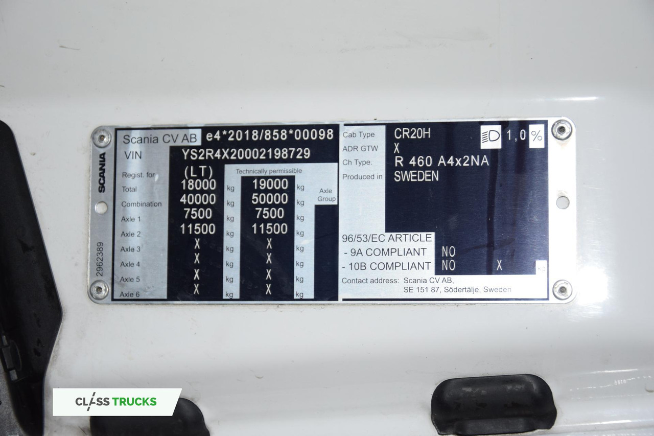 Tractor unit Scania R460 CR20H Adaptive Cruise Control: picture 17 Tractor unit Scania R460 CR20H Adaptive Cruise Control: picture 17
