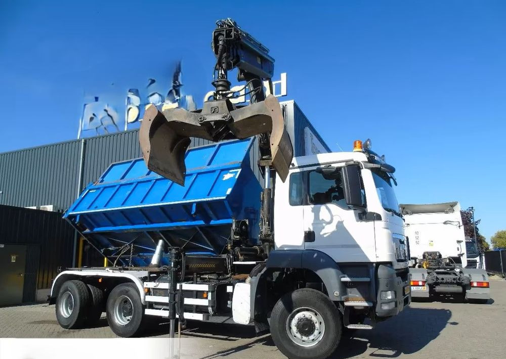 MAN TGS 26.400 6x6 – Wywrotka 3-stronna Meiller + Żuraw HIAB 166 E3 HIPRO – 429.222 km – Euro 4 - Tipper, Crane truck: picture 3 MAN TGS 26.400 6x6 – Wywrotka 3-stronna Meiller + Żuraw HIAB 166 E3 HIPRO – 429.222 km – Euro 4 - Tipper, Crane truck: picture 3