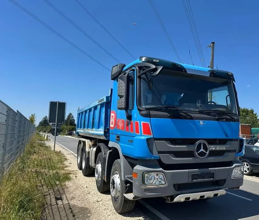 Mercedes-Benz ACTROS MP3 4148 MEILLER – wywrotka 2-stronna Bordmatic/ Retarder / Euro 5 - Tipper: picture 4 Mercedes-Benz ACTROS MP3 4148 MEILLER – wywrotka 2-stronna Bordmatic/ Retarder / Euro 5 - Tipper: picture 4