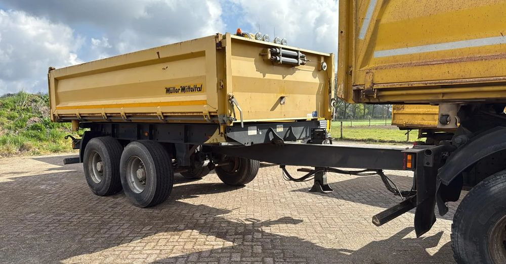 Miller Przyczepa Tandem R180 / Kiper Wywrotka x3 /Bordmatic-Manual/VIN:WMM000000C0056248/ 2013 - Tipper trailer: picture 1 Miller Przyczepa Tandem R180 / Kiper Wywrotka x3 /Bordmatic-Manual/VIN:WMM000000C0056248/ 2013 - Tipper trailer: picture 1