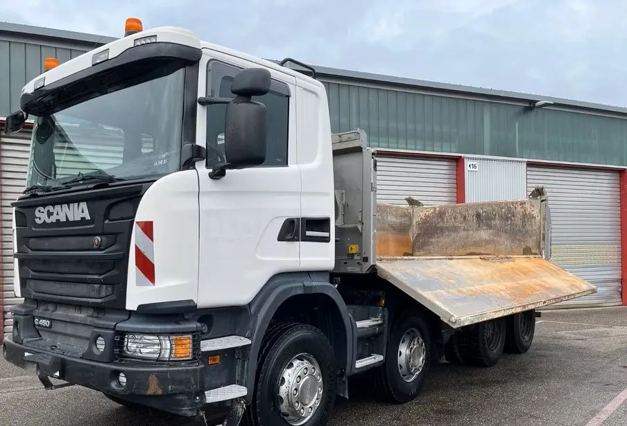 Scania G 450 8x4 | Meiller Bordmatik Wywrotka trójstronna | Retarder | 298.000 km!!!! | Euro 6 |1 właściciel - Tipper: picture 4 Scania G 450 8x4 | Meiller Bordmatik Wywrotka trójstronna | Retarder | 298.000 km!!!! | Euro 6 |1 właściciel - Tipper: picture 4