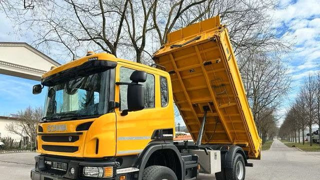 Scania P360 4x4 – Meiller wywrotka trójstronna – Euro 6 – 142.000 km !!!– 2-osobowa kabina - Tipper: picture 1 Scania P360 4x4 – Meiller wywrotka trójstronna – Euro 6 – 142.000 km !!!– 2-osobowa kabina - Tipper: picture 1