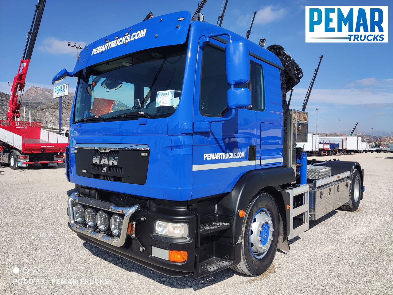 MAN TGM 18.290 GRUA MULTILIFT - Hook lift truck, Crane truck: picture 2 MAN TGM 18.290 GRUA MULTILIFT - Hook lift truck, Crane truck: picture 2
