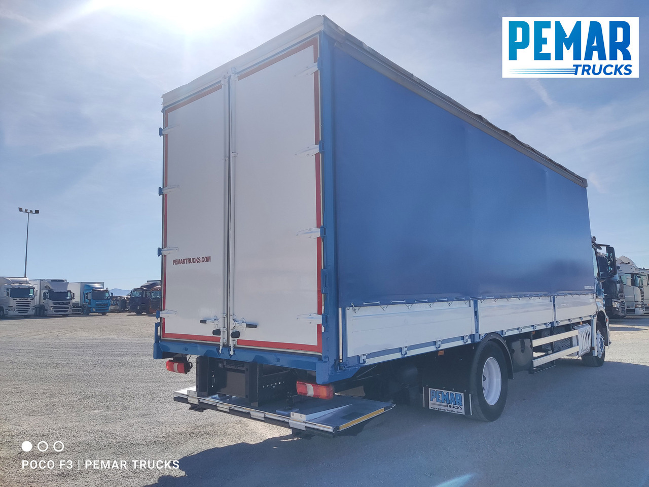 MERCEDES-BENZ ANTOS 1827 SEMITAUTLINER RETARDER - Curtain side truck: picture 5 MERCEDES-BENZ ANTOS 1827 SEMITAUTLINER RETARDER - Curtain side truck: picture 5